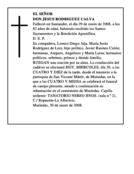 DON JESUS RODRIGUEZ CALVA