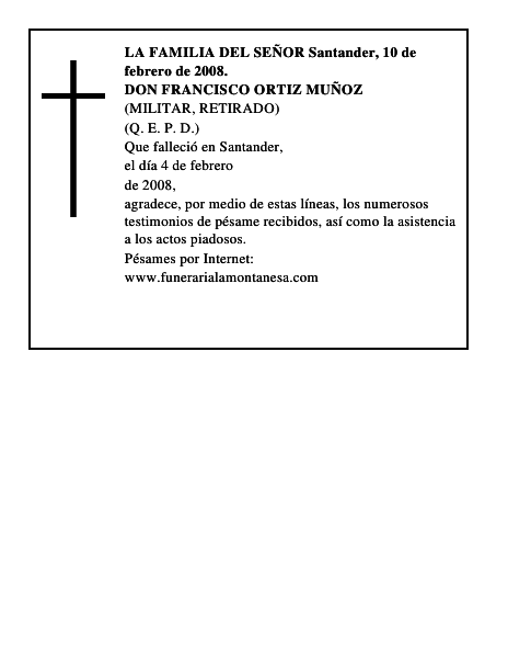 DON FRANCISCO ORTIZ MUÑOZ
