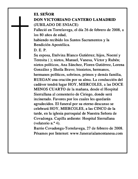 DON VICTORIANO CANTERO LAMADRID