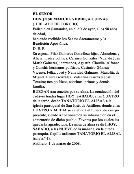 DON JOSE MANUEL VERDEJA CUEVAS