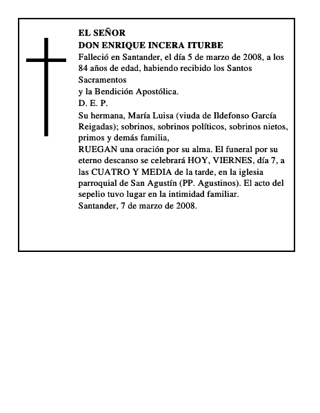 DON ENRIQUE INCERA ITURBE