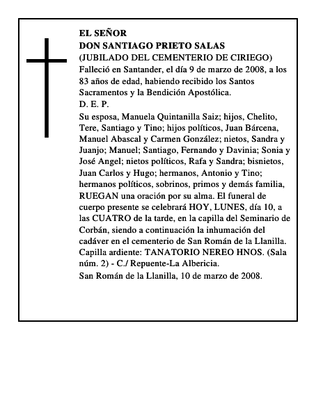 DON SANTIAGO PRIETO SALAS