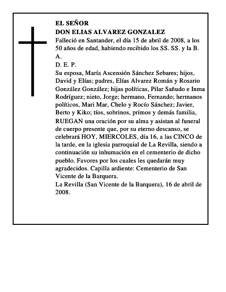 DON ELIAS ALVAREZ GONZALEZ