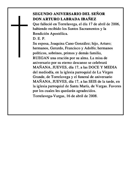 DON ARTURO LABRADA IBAÑEZ