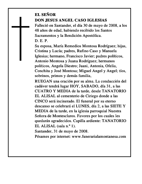 DON JESUS ANGEL CASO IGLESIAS