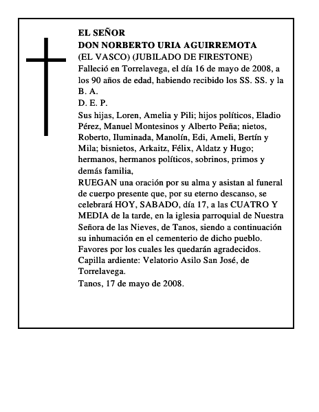 DON NORBERTO URIA AGUIRREMOTA