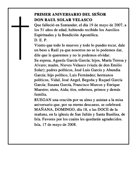 DON RAUL SOLAR VELASCO