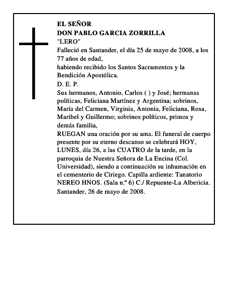 DON PABLO GARCIA ZORRILLA