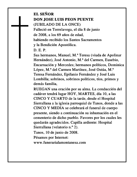 DON JOSE LUIS PEON PUENTE