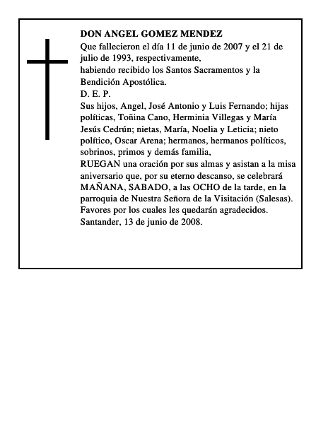 DON ANGEL GOMEZ MENDEZ