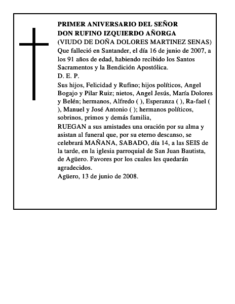 DON RUFINO IZQUIERDO AÑORGA