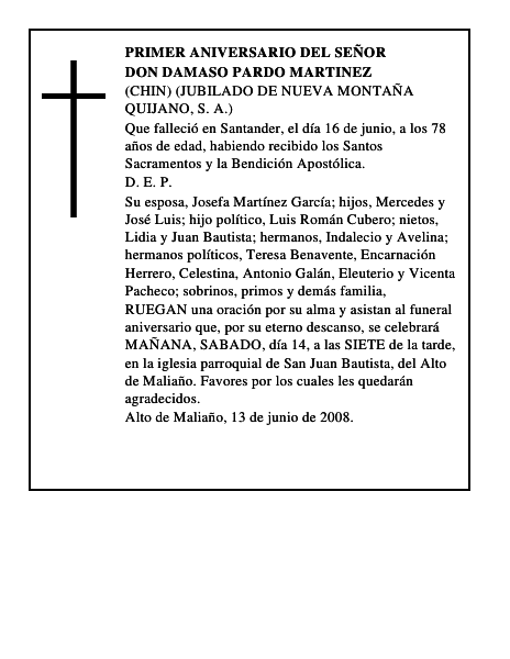 DON DAMASO PARDO MARTINEZ