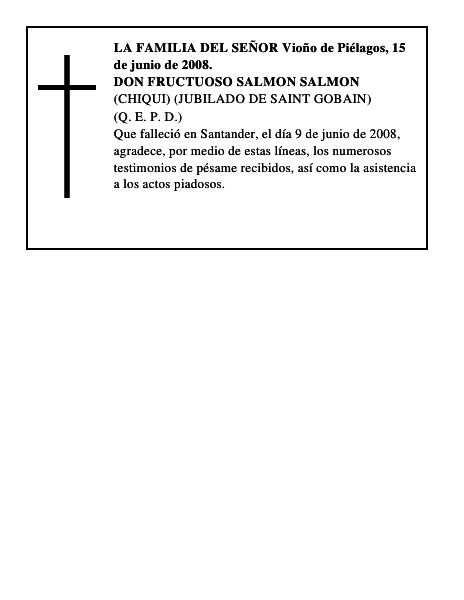 DON FRUCTUOSO SALMON SALMON