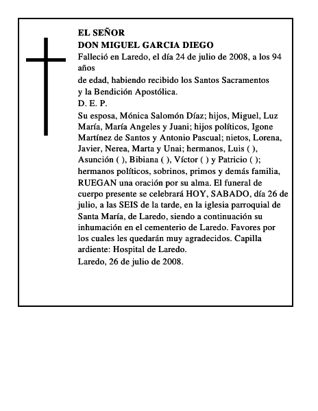 DON MIGUEL GARCIA DIEGO