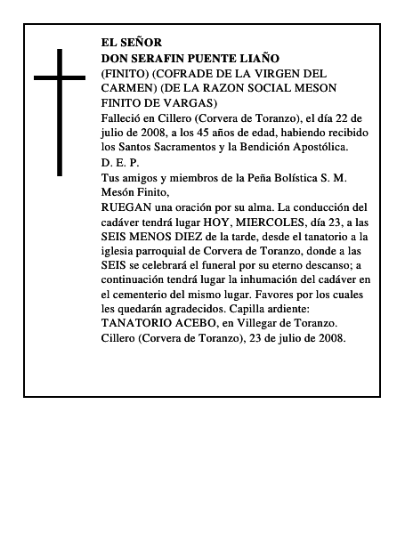 DON SERAFIN PUENTE LIAÑO