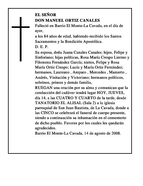 DON MANUEL ORTIZ CANALES