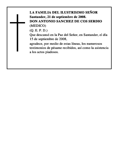 DON ANTONIO SANCHEZ DE COS SERDIO