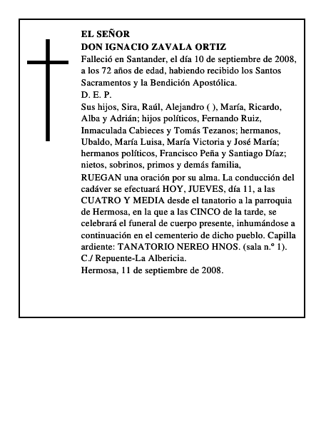 DON IGNACIO ZAVALA ORTIZ
