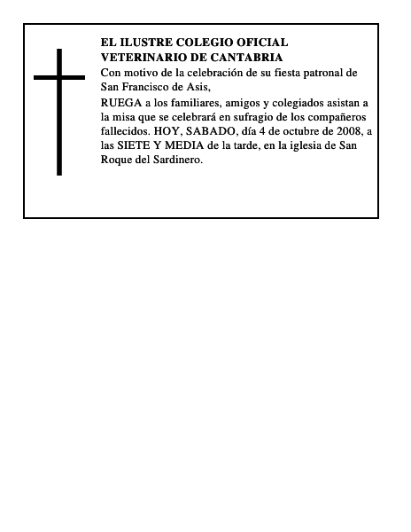 EL ILUSTRE COLEGIO OFICIAL VETERINARIO DE CANTABRIA