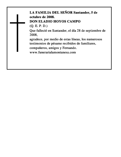 DON ELADIO HOYOS CAMPO