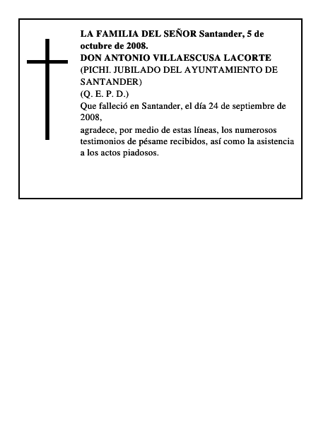 DON ANTONIO VILLAESCUSA LACORTE