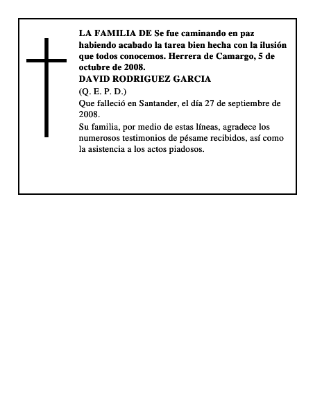 DAVID RODRIGUEZ GARCIA