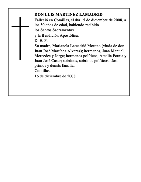 DON LUIS MARTINEZ LAMADRID