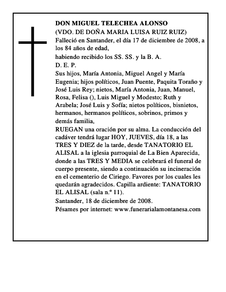 DON MIGUEL TELECHEA ALONSO