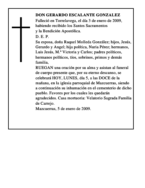 DON GERARDO ESCALANTE GONZALEZ