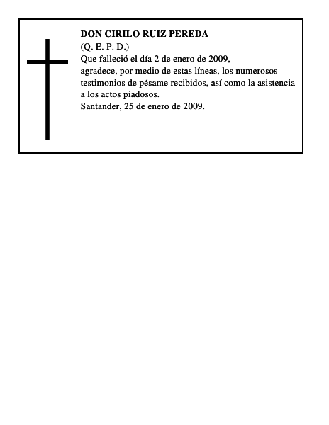 DON CIRILO RUIZ PEREDA