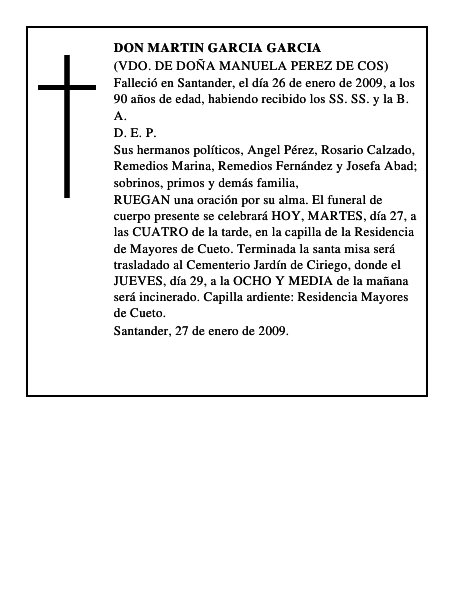 DON MARTIN GARCIA GARCIA