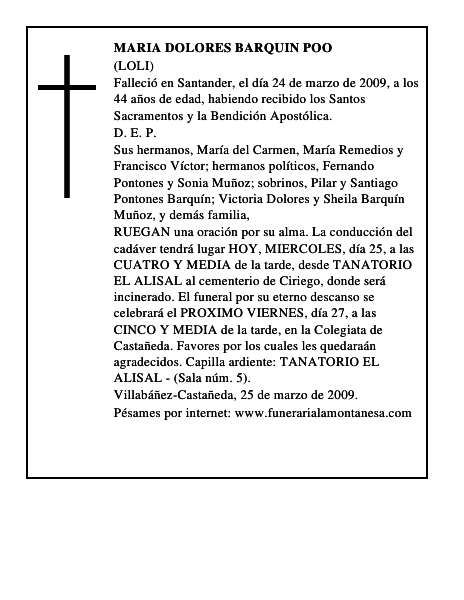 MARIA DOLORES BARQUIN POO