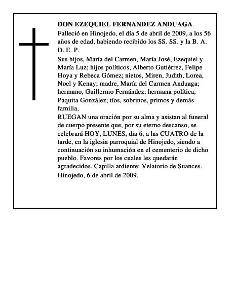 DON EZEQUIEL FERNANDEZ ANDUAGA
