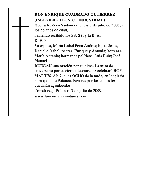 DON ENRIQUE CUADRADO GUTIERREZ