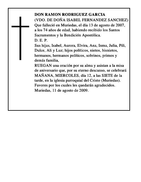 DON RAMON RODRIGUEZ GARCIA