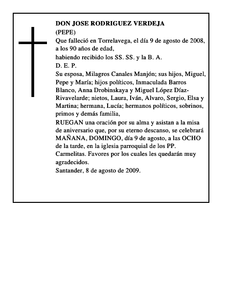 DON JOSE RODRIGUEZ VERDEJA