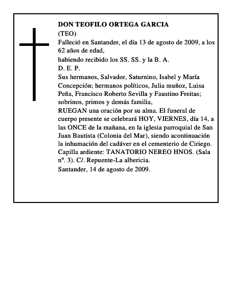 DON TEOFILO ORTEGA GARCIA