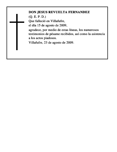 DON JESUS REVUELTA FERNANDEZ