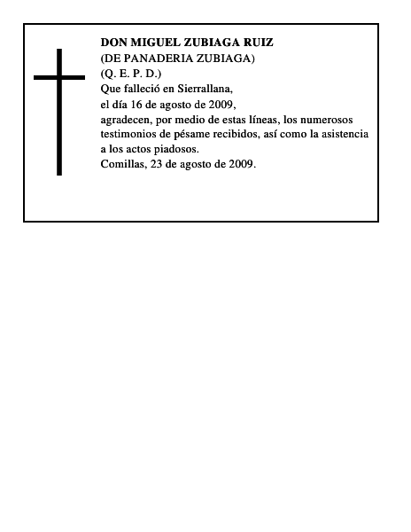 DON MIGUEL ZUBIAGA RUIZ