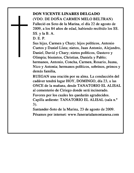 DON VICENTE LINARES DELGADO