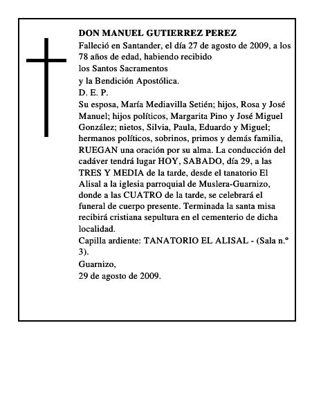 DON MANUEL GUTIERREZ PEREZ