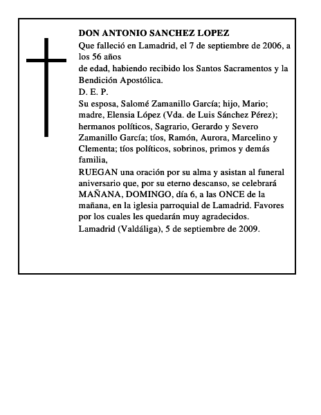 DON ANTONIO SANCHEZ LOPEZ