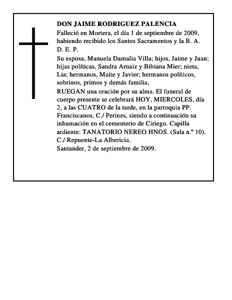 DON JAIME RODRIGUEZ PALENCIA