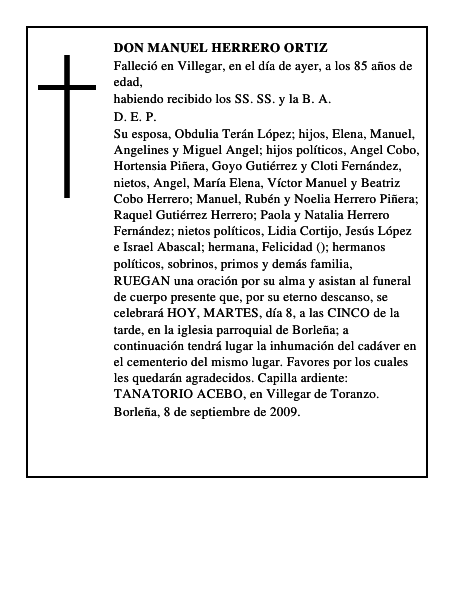 DON MANUEL HERRERO ORTIZ