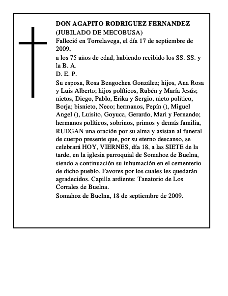 DON AGAPITO RODRIGUEZ FERNANDEZ