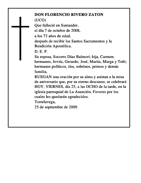 DON FLORENCIO RIVERO ZATON