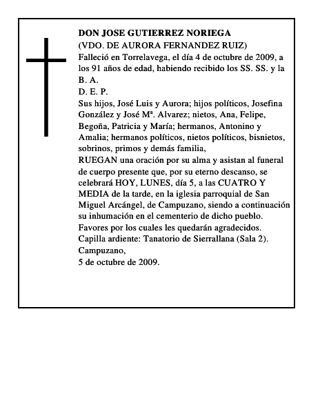 DON JOSE GUTIERREZ NORIEGA