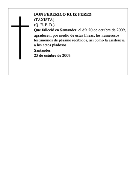 DON FEDERICO RUIZ PEREZ