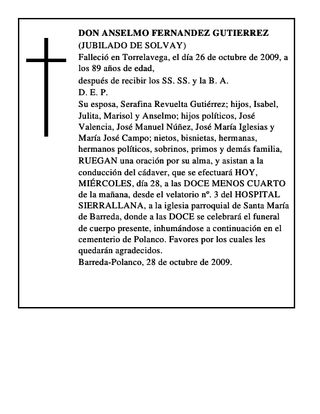 DON ANSELMO FERNANDEZ GUTIERREZ