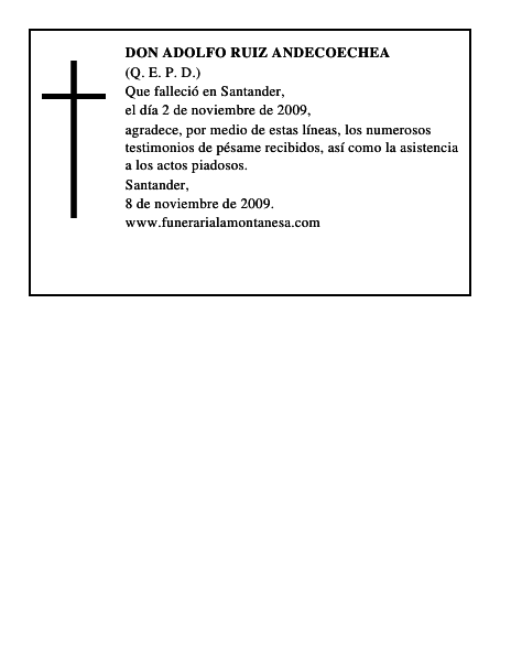 DON ADOLFO RUIZ ANDECOECHEA
